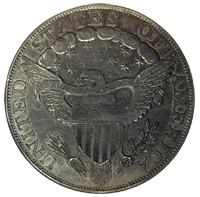 1804 Silver Dollar Reverse - Bald Eagle