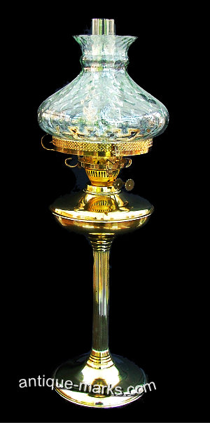 Antique Lamps - Brass Oil Lamp