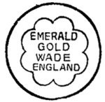 Wade Emerald gold Mark c1950s