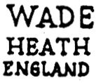Wade Heath Marks from 1938 to 1950
