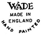 Wade Heath Handpainted Made in England Marks c1953