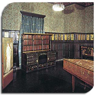 original arts & crafts interior