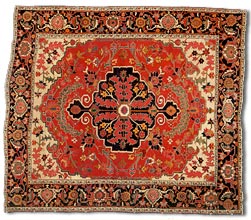 Antique Heriz Carpet