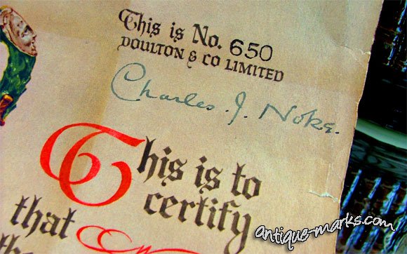 Charles Noke Signature