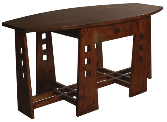 antique furniture - a charles rennie mackintosh table