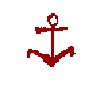 red anchor period mark