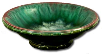 antique marks glossary - christopher dresser linthorpe pottery bowl