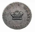 Australian 15-pence Dump Coin c1813