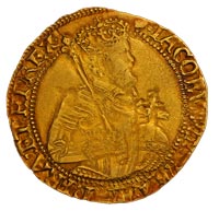 Gold James I Unite c1615