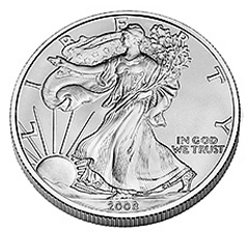 American Silver Eagle Obverse