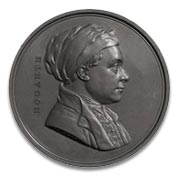 Leonard Charles Wyon medal of william hogarth c1848