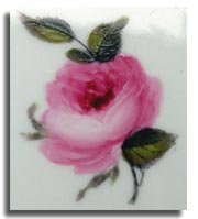 derby porcelain the billingsley rose