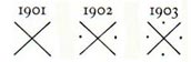 Derby year cypher 1901-1903
