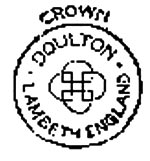 antique marks - Royal Doulton marks - crown