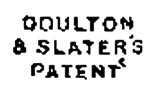 Royal Doulton slaters marks