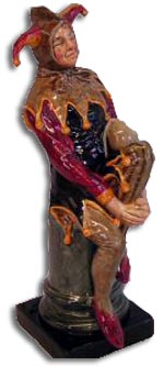 dulton - charles noke jester figure