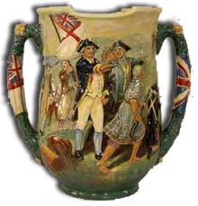 doulton - charles noke captain cook loving cup