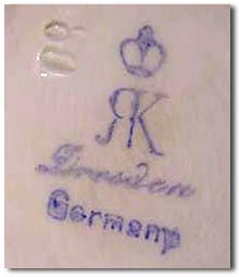 Dresden Porcelain and the history of the Dresden crown mark
