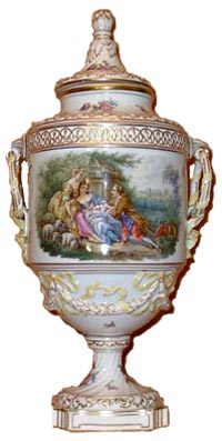 Dresden Porcelain Vase