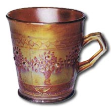 Fenton Art Glass - Orange Tree Tankard