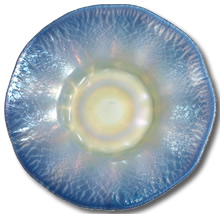 Antique Glass Terms - Tiffany Oplescent Glass Bowl - from antique-marks.com