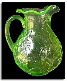 Antique Vaseline Glass Collecting Uranium Glass