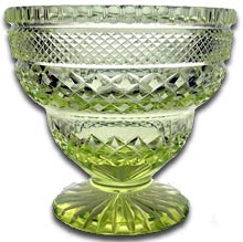 antique marks - collecting antique glass - pair loetz art nouveau glass vases