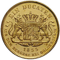 Goldkronach Ducat 1855