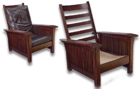 Gustave stickley - craftsman easy chair