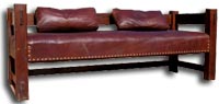 gustave stickley - craftsman settee