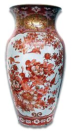 japanese meiji period kutani vase