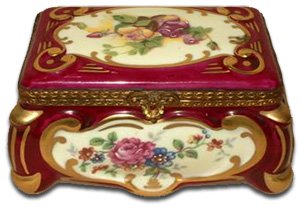 Limoges trinket box - Gout de Ville Paris