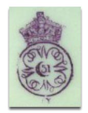 Royal Worcester Marks - 1887 Y