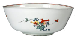 Meissen Bottger porcelain waste bowl