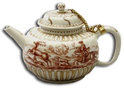 Meissen Bottger teapot and cover