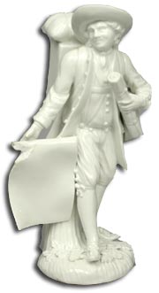 Meissen Map Seller figure