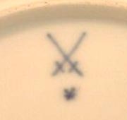 Marks identification porcelain meissen Meissen porcelain