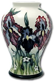 moorcroft duet vase by nicola slaney