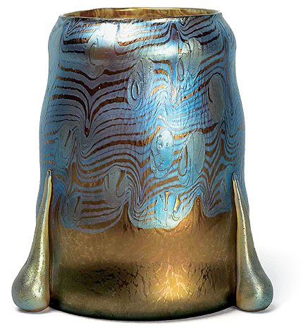 Kolomon Moser Vase for Jahann Lotz 1902