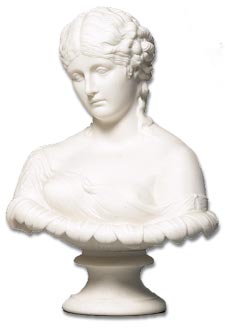 Antique Glossary - Parian Bust of a Lady