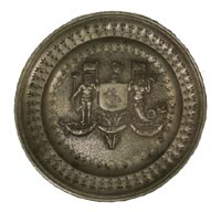 Pewter Armorial Plate