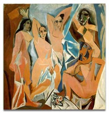 Antique Glossary - Pablo Picasso Demoiselles