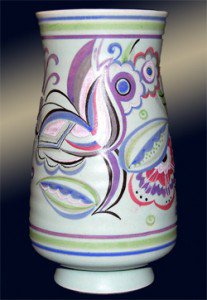 Poole Pottery Vase Designed By Truda Adams