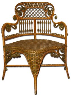 Antique Rattan Furniture Collectors (1870 to 1930) 