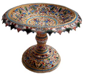 Russian Cloisonne Ware Tazza