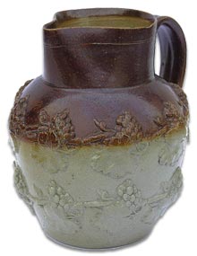 salt glaze stoneware jug