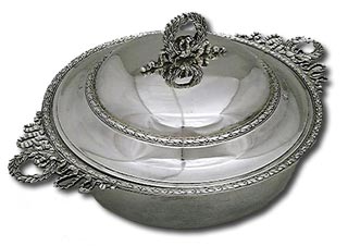antique marks -  french silver ecuelle