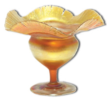 louis comfort tiffany floriform glass