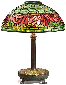 Tiffany stained glass lamp