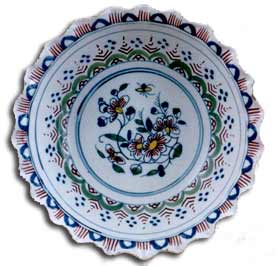 tin glaze delft bow - english c1725